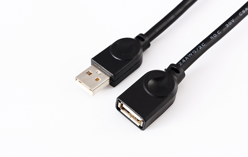 Title 7, Câble dextension de données USB Black AF2.0 av...