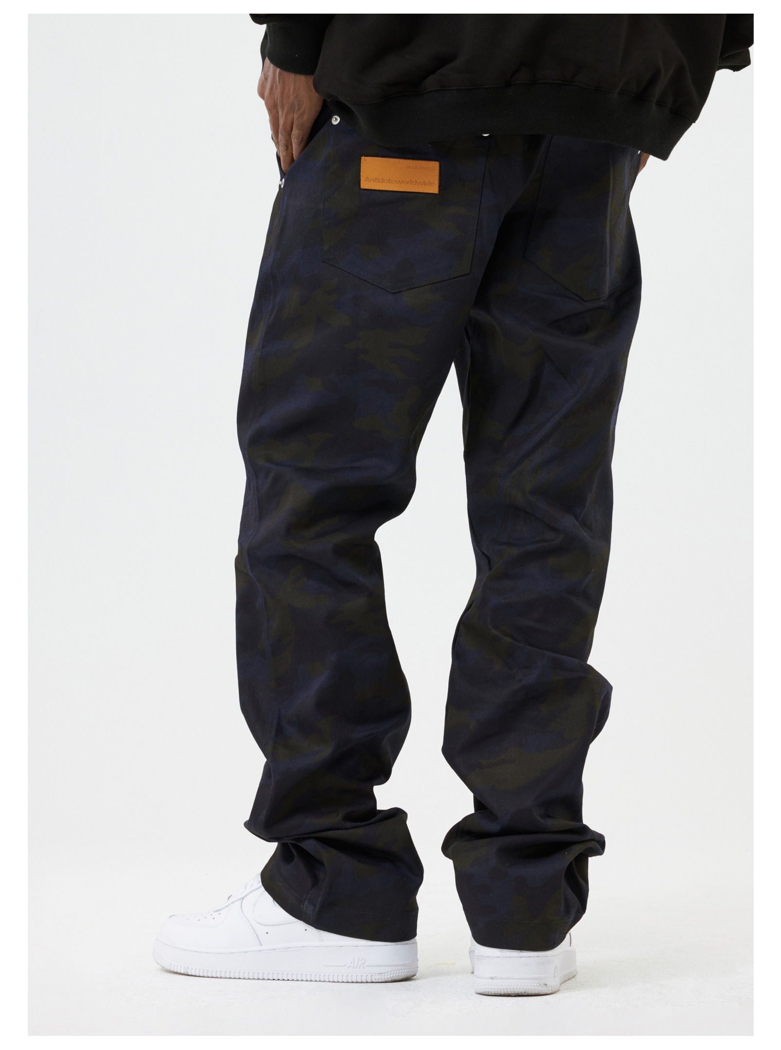 Title 1, Camouflage Straight Loose Mens Casual Pants. C...