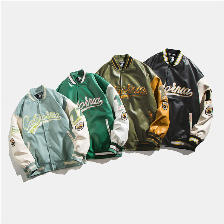 Title 7, New Trendy Brand baseballjack voor heren, met s...