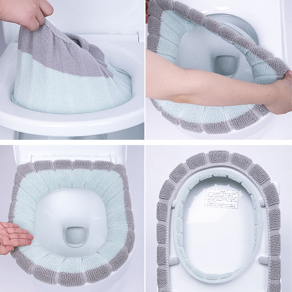 Title 6, Two-color mosaic toilet seat cushion