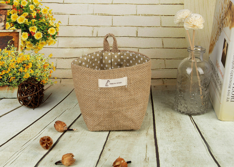 Title 3, Cotton linen flower pot small sack