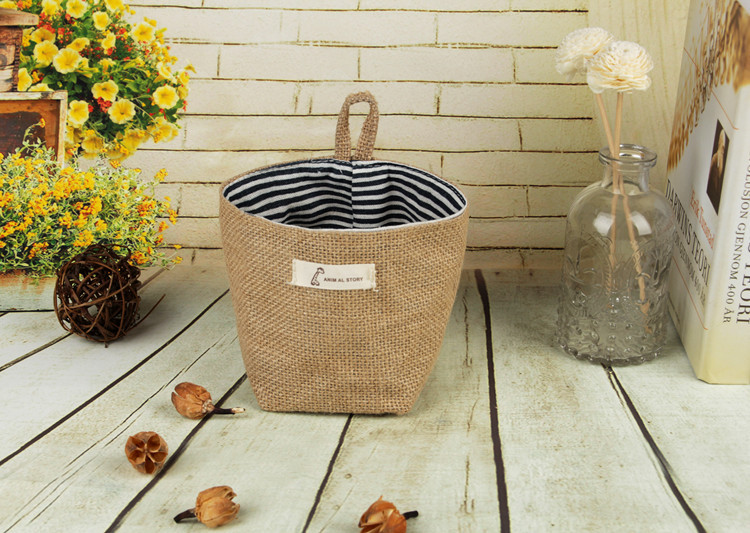 Title 4, Cotton linen flower pot small sack