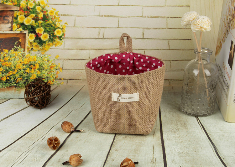 Title 6, Cotton linen flower pot small sack