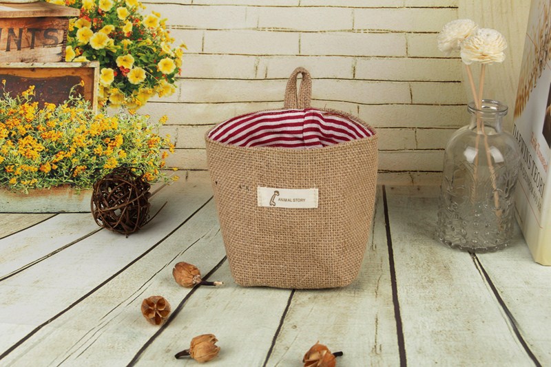 Title 7, Cotton linen flower pot small sack