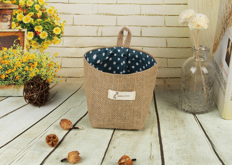 Title 9, Cotton linen flower pot small sack