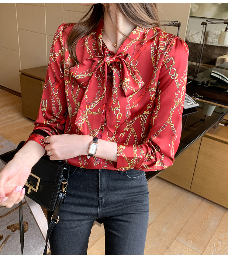 Title 4, Silk Design Sense Western Style Shirt Bow Tie T...