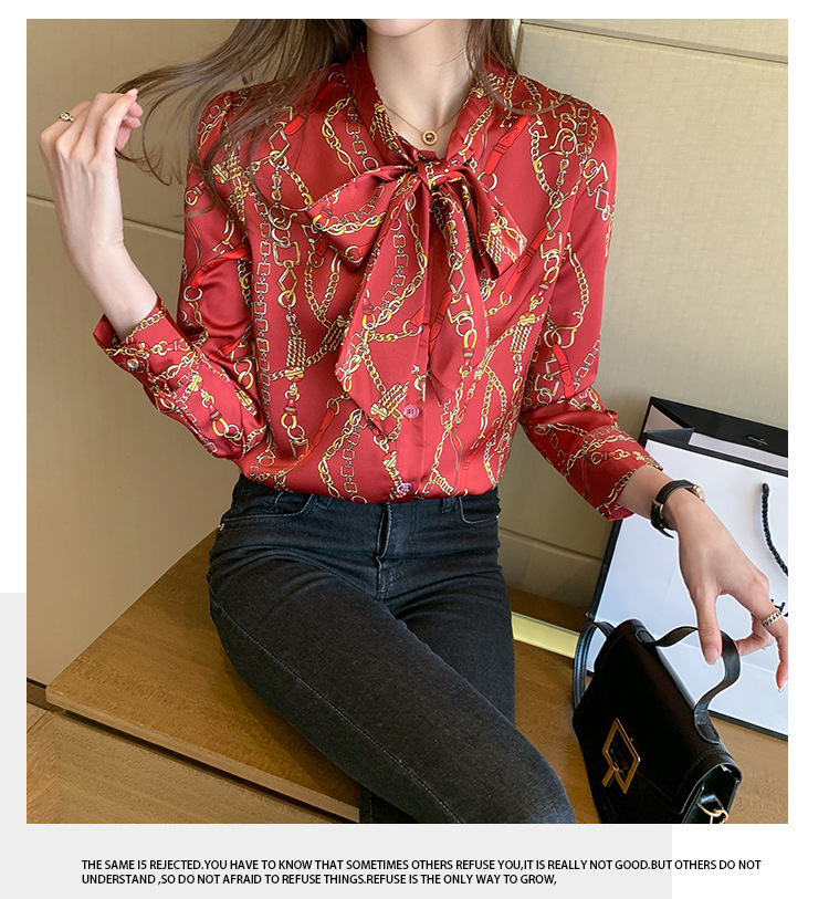 Title 5, Silk Design Sense Western Style Shirt Bow Tie T...