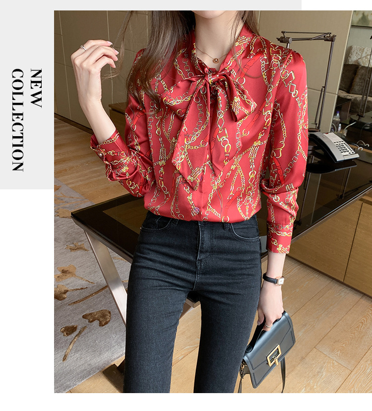 Title 6, Silk Design Sense Western Style Shirt Bow Tie T...