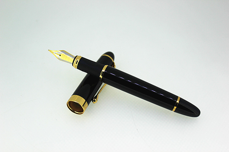 Title 11, Full Metal Fountain Pen With Golden Clip Luxur...