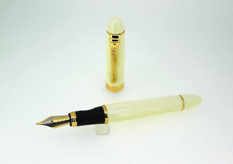 Title 18, Full Metal Fountain Pen With Golden Clip Luxur...