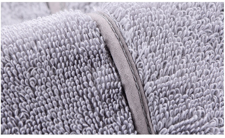 Title 12, Cotton Bathrobe Thick Towel Material With Hood