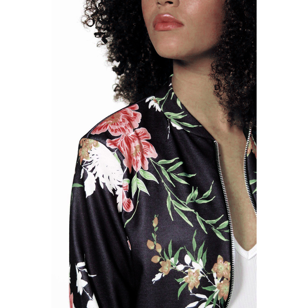 Title 4, Long sleeve digital print womens jacket jacket