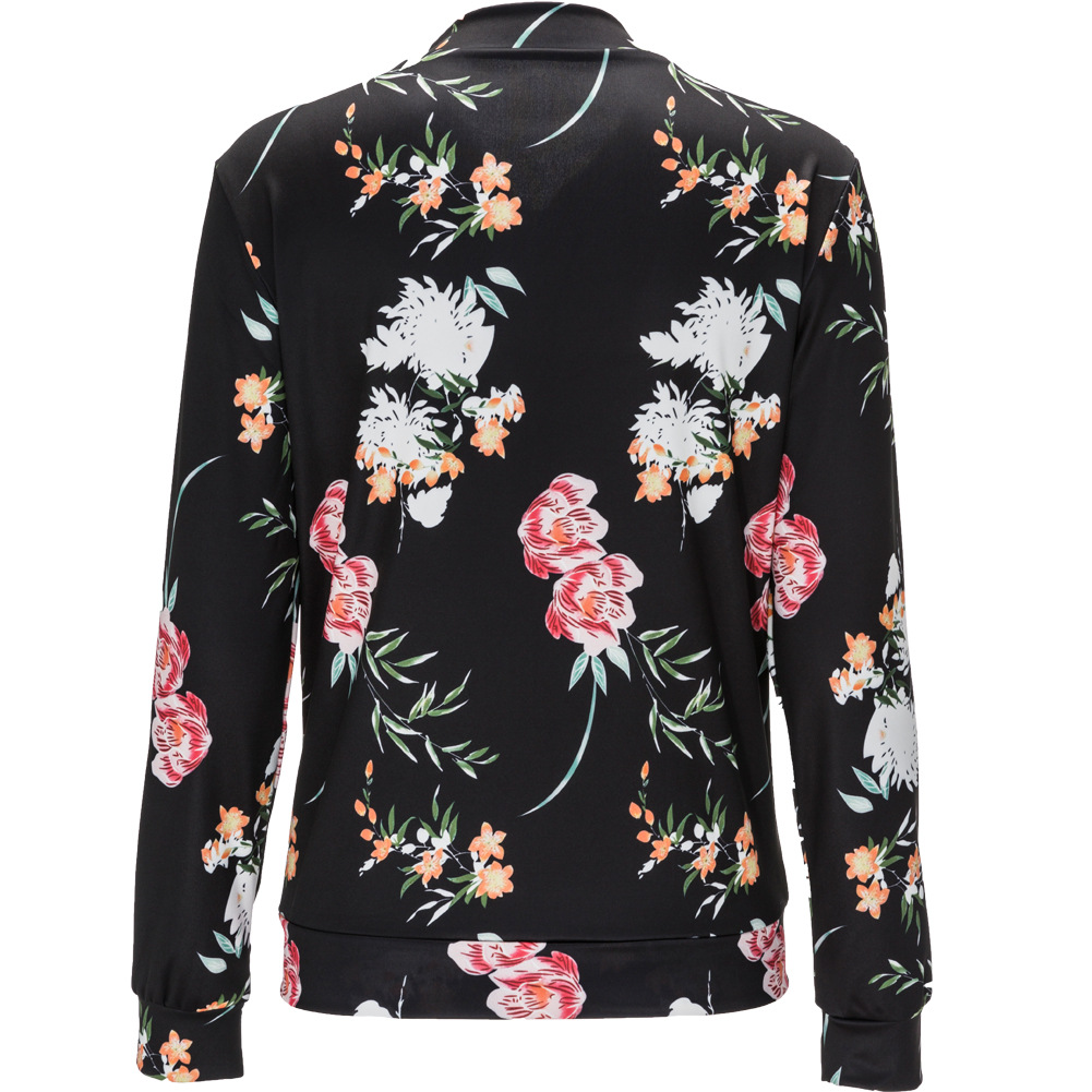 Title 8, Long sleeve digital print womens jacket jacket