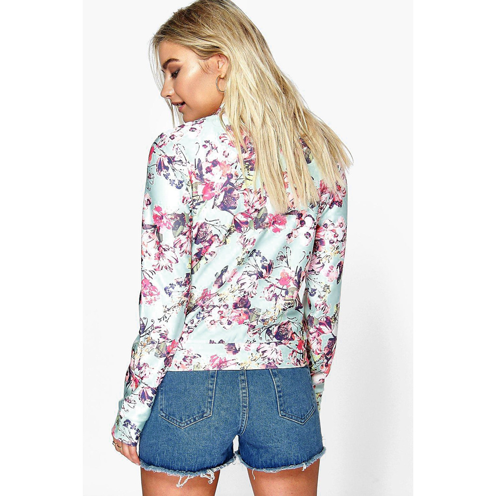 Title 12, Long sleeve digital print womens jacket jacket