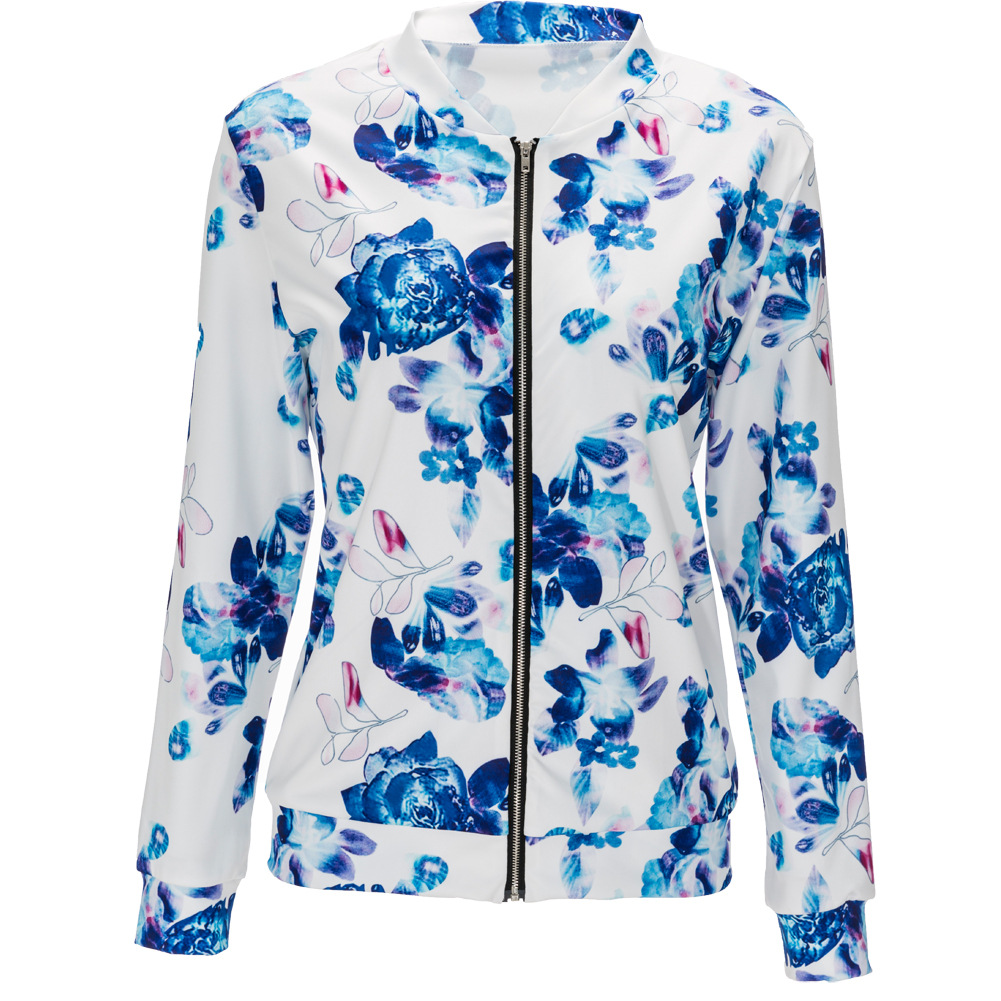 Title 15, Long sleeve digital print womens jacket jacket