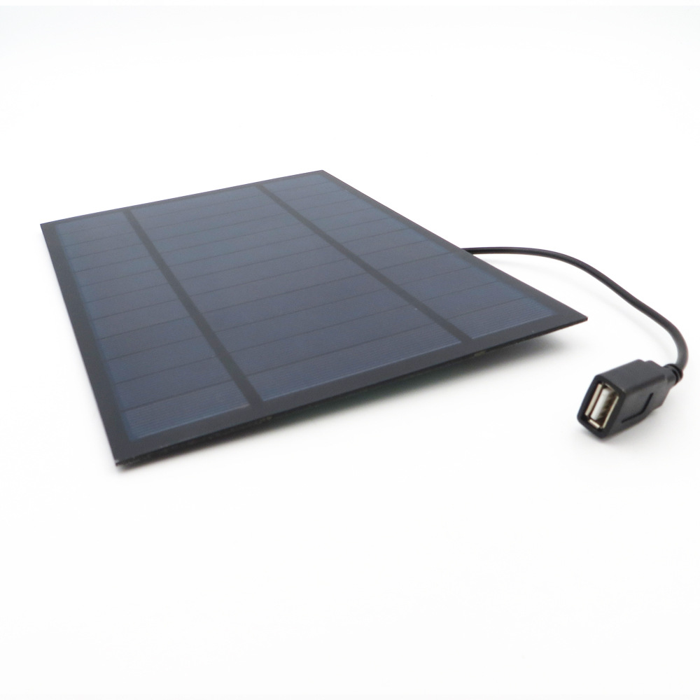 Title 5, Solar Panel Fan Charges Mobile Phone Stay cool ...