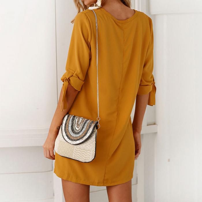 Title 3, Three-quarter sleeve dress