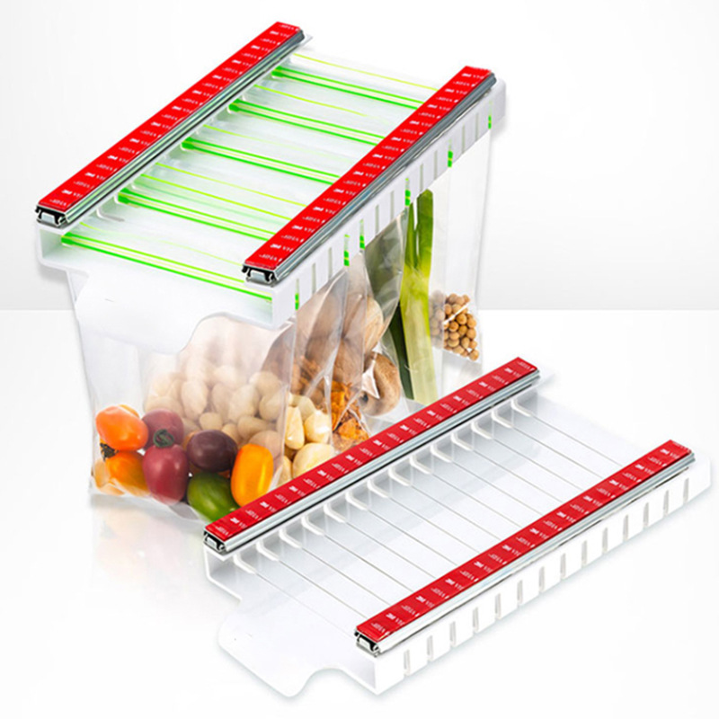 Title 1, Food Zip-bag Storage Bag Hanging Storage Holder