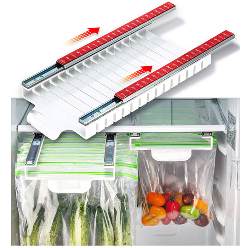 Title 5, Food Zip-bag Storage Bag Hanging Storage Holder