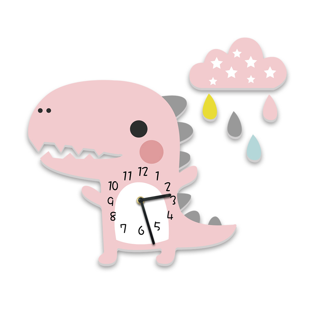 Title 1, Cartoon dinosaur wall clock