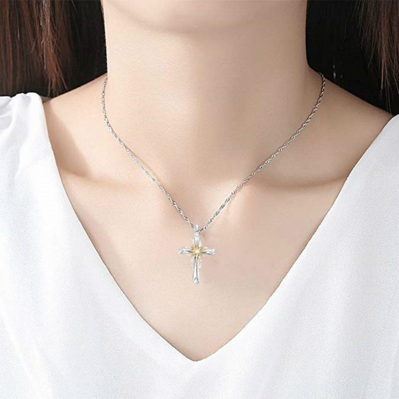 Title 6, Octagonal star cross pendant, a meaningful and ...