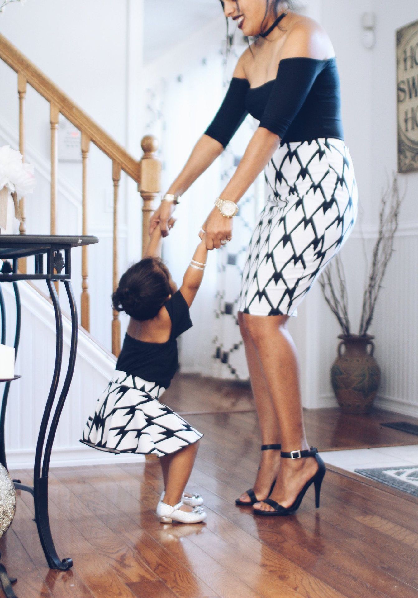 skirt_mother_daughter_matching