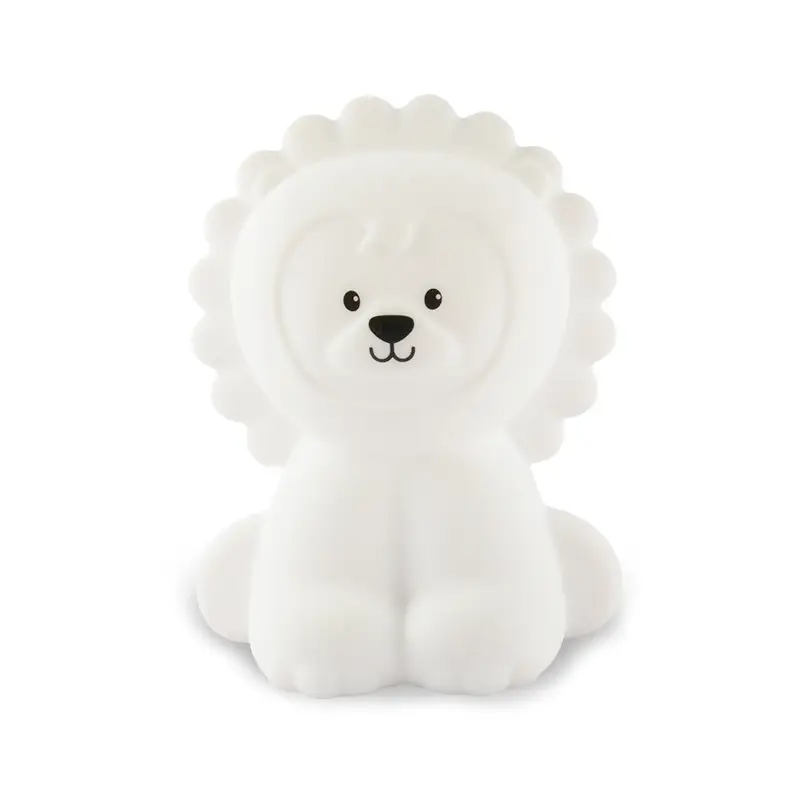 Colorful A Color-changing Lamp Bedroom Bed Ambience Lion Silicone Night Lamp