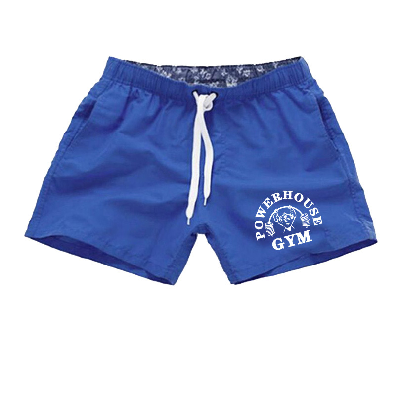 Title 14, Herenmode strandzwemshort met eenvoudige print