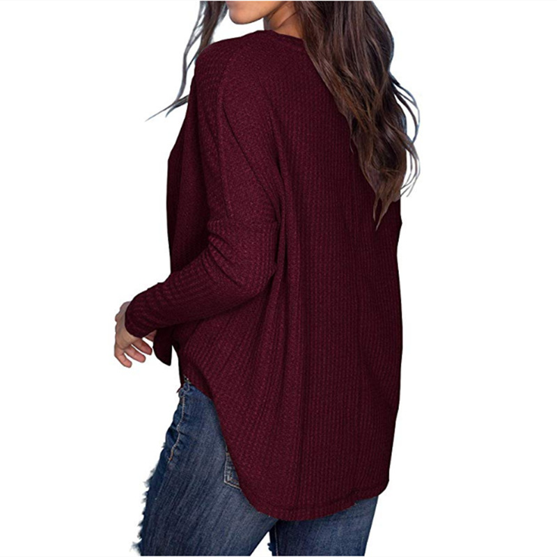 Title 6, Womens long sleeve irregular cardigan T-shirt,...