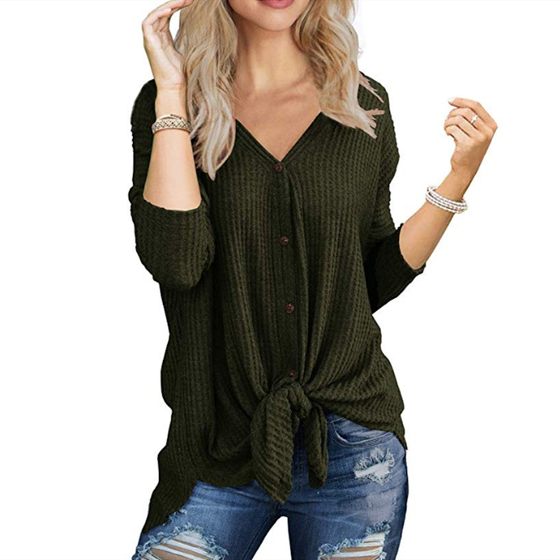 Title 15, Womens long sleeve irregular cardigan T-shirt,...