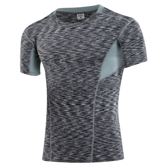 Title 5, Quick Dry Elastic Tight Fitness T-Shirt, design...