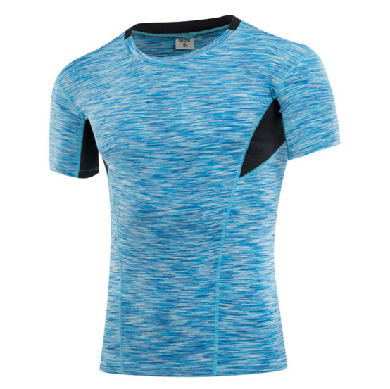 Title 6, Quick Dry Elastic Tight Fitness T-Shirt, design...