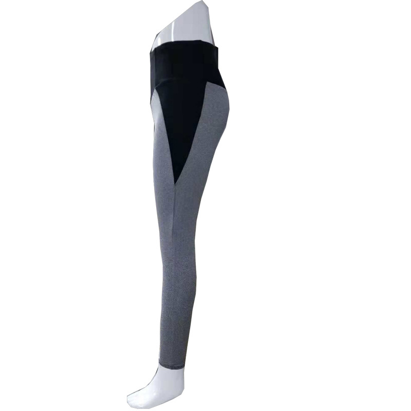 Title 4, Black and gray stitching yoga leggings. Comfort...