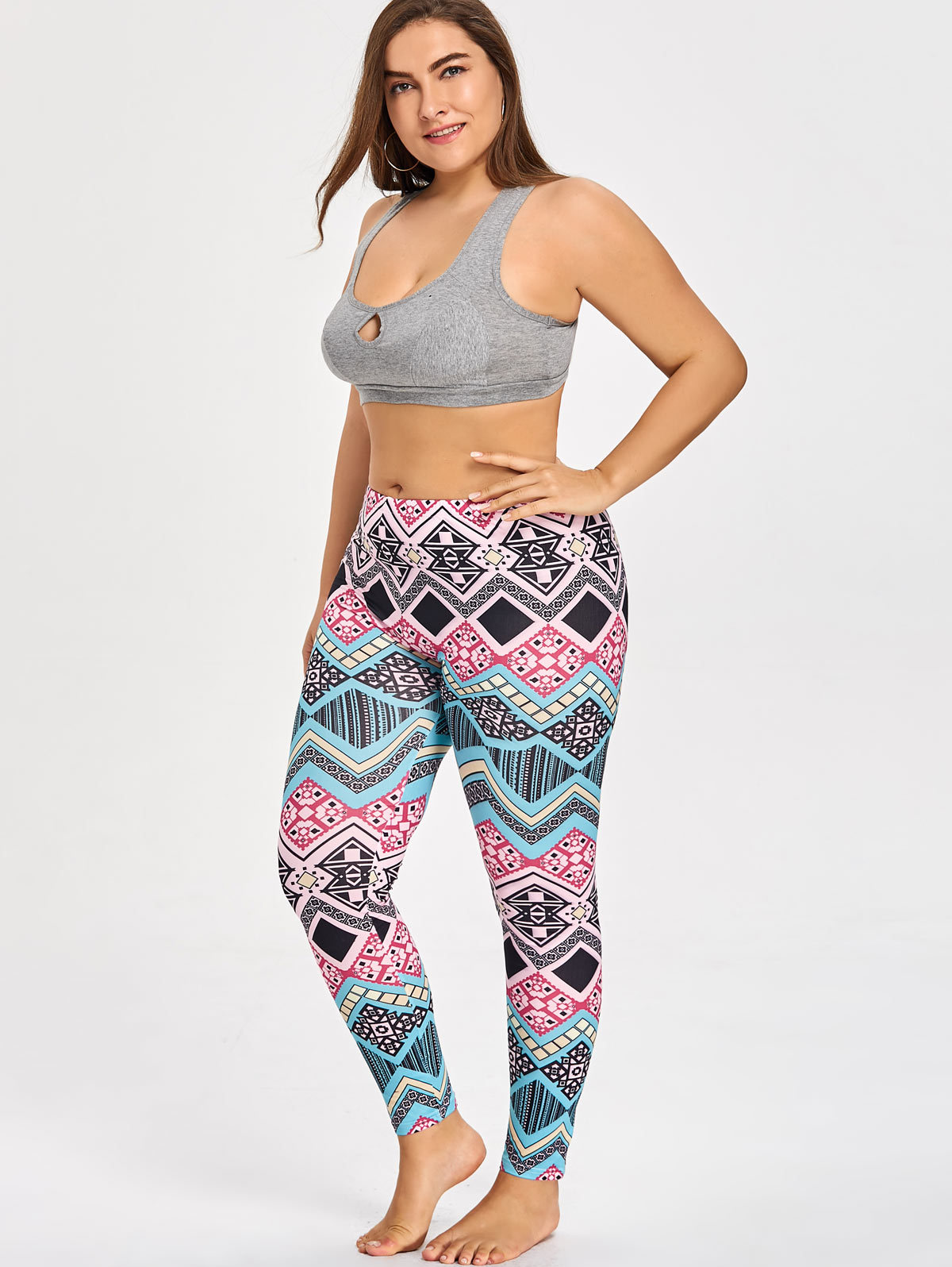 Title 2, Leggings 3D de tamanho grande