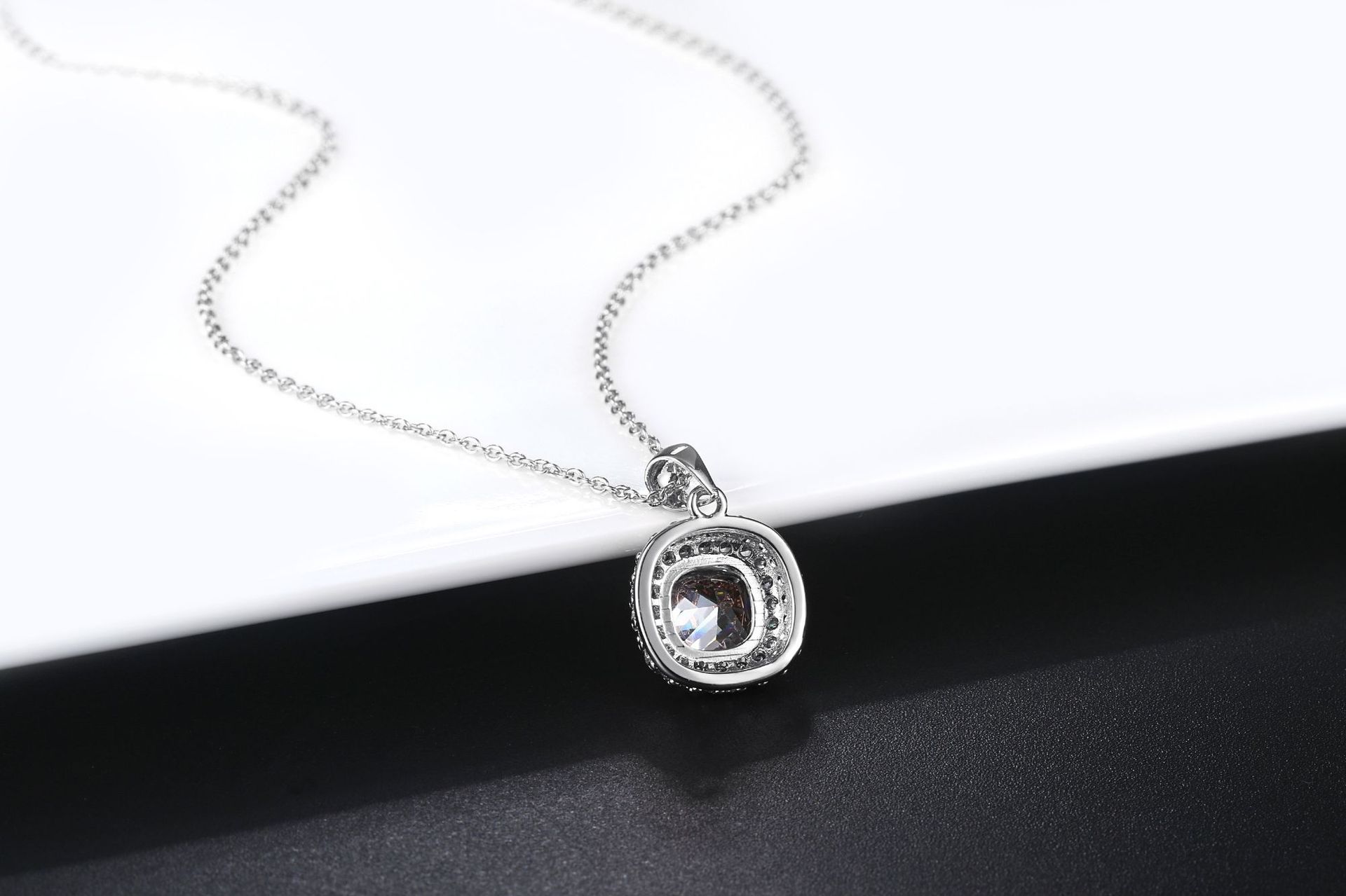 Title 7, Square chain ladies pendant