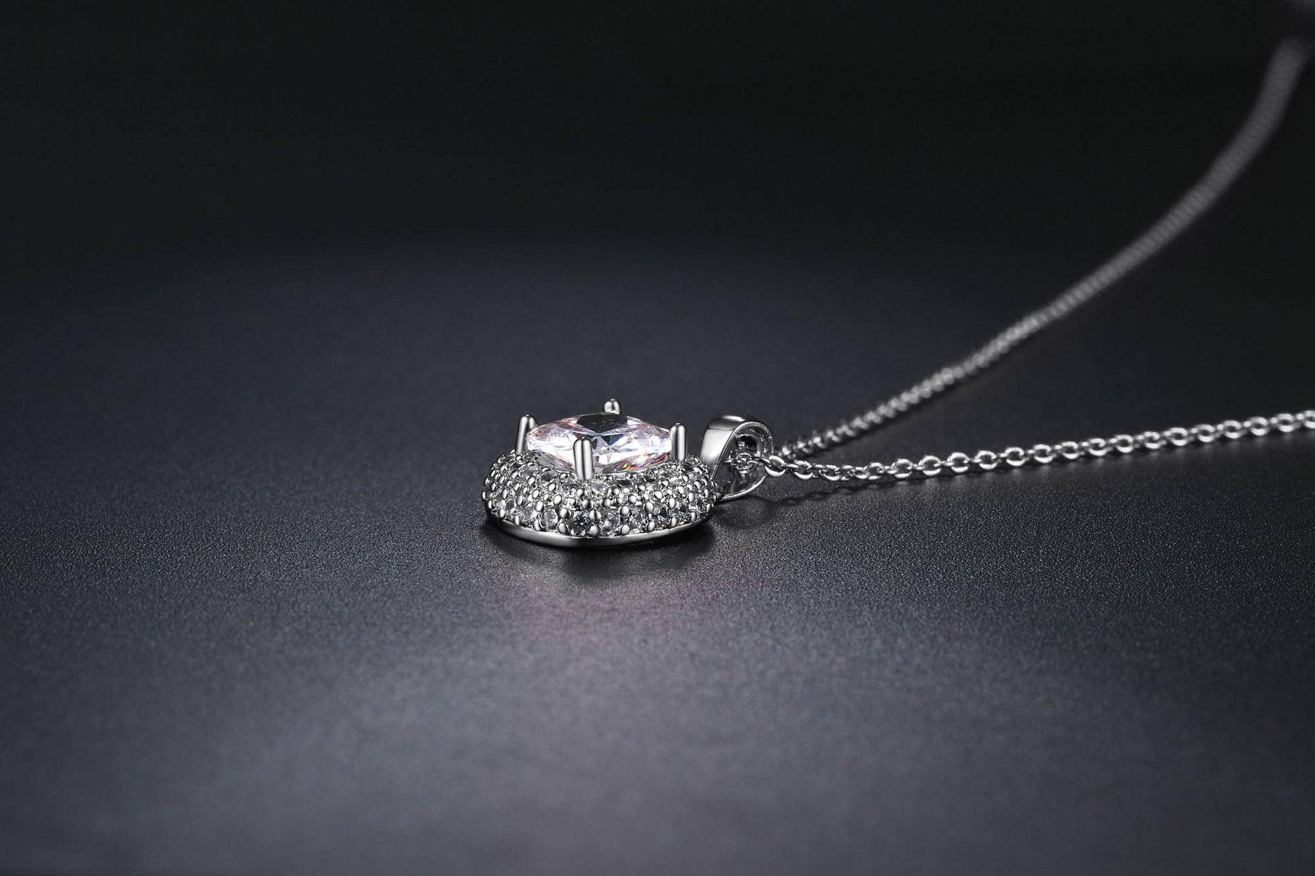 Title 8, Square chain ladies pendant