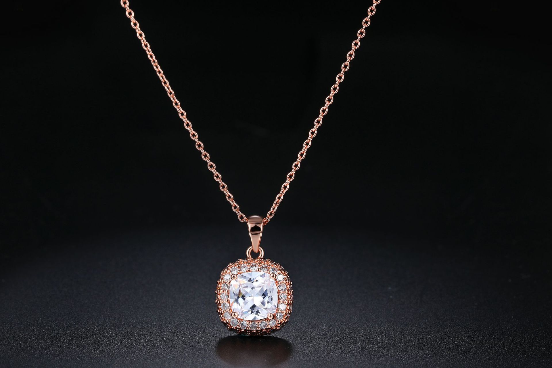 Title 13, Square chain ladies pendant