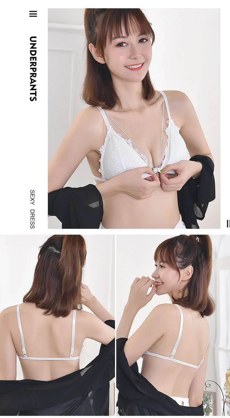 Title 1, Triangle cup front buckle bra