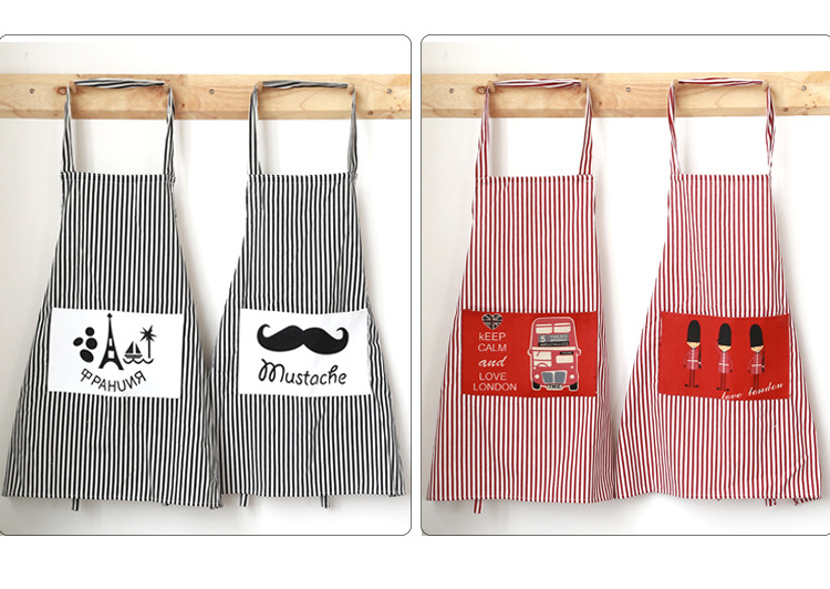 Title 8, Korean style fashion apron for manicure, kitche...