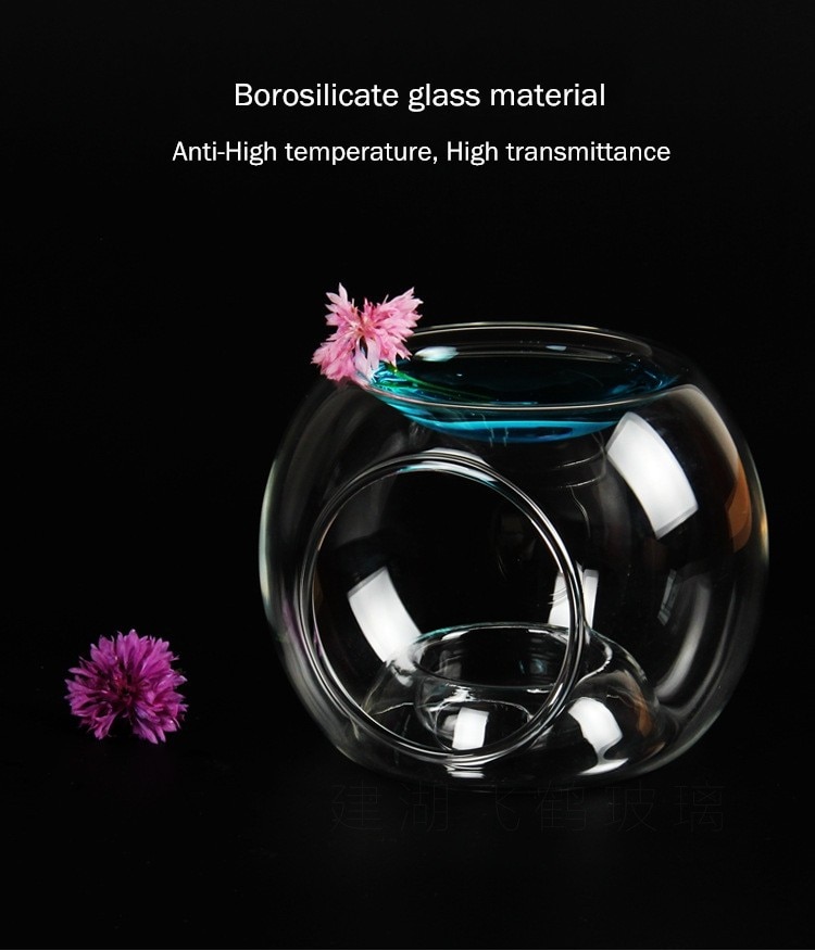 Title 2, High borosilicate glass scented lamp glass