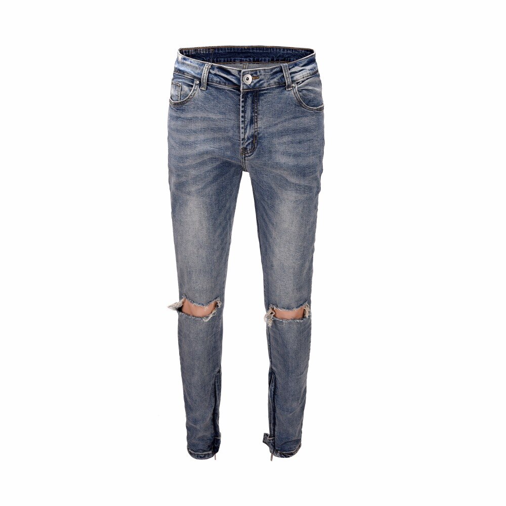 Title 5, Smashing Hole Slim Jeans pantalone za moderan i...