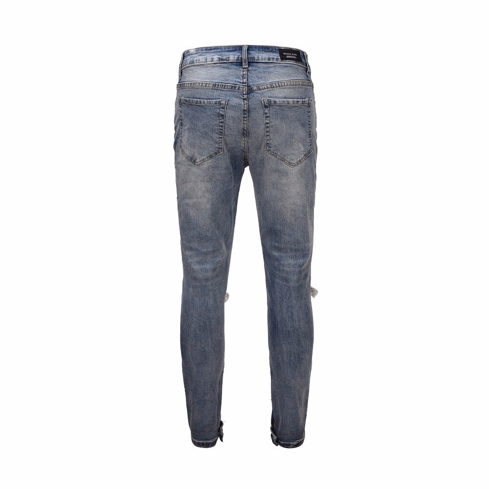 Title 6, Smashing Hole Slim Jeans, de perfecte jeans voo...