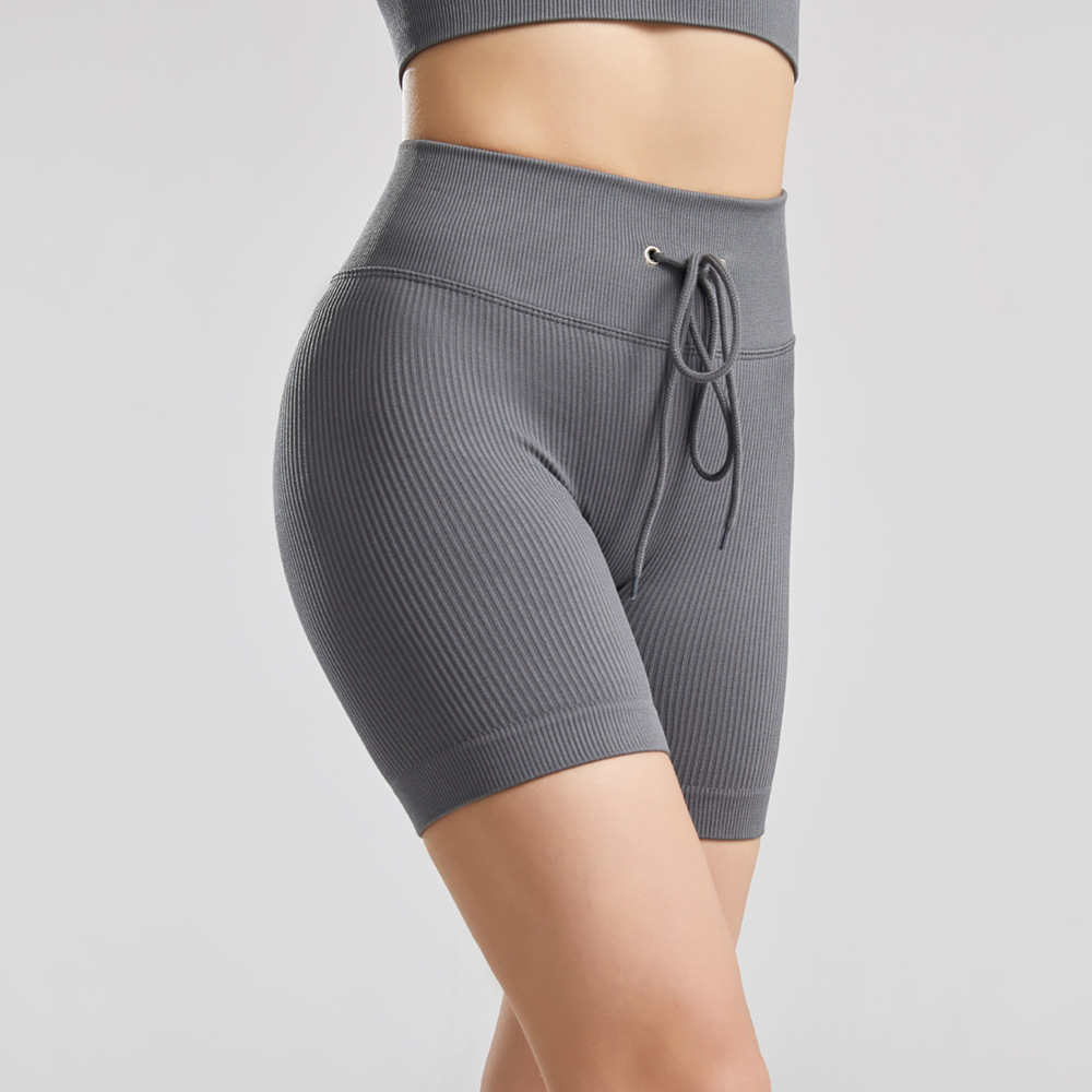 Title 10, Pantaloncini da yoga plus size con coulisse, pe...