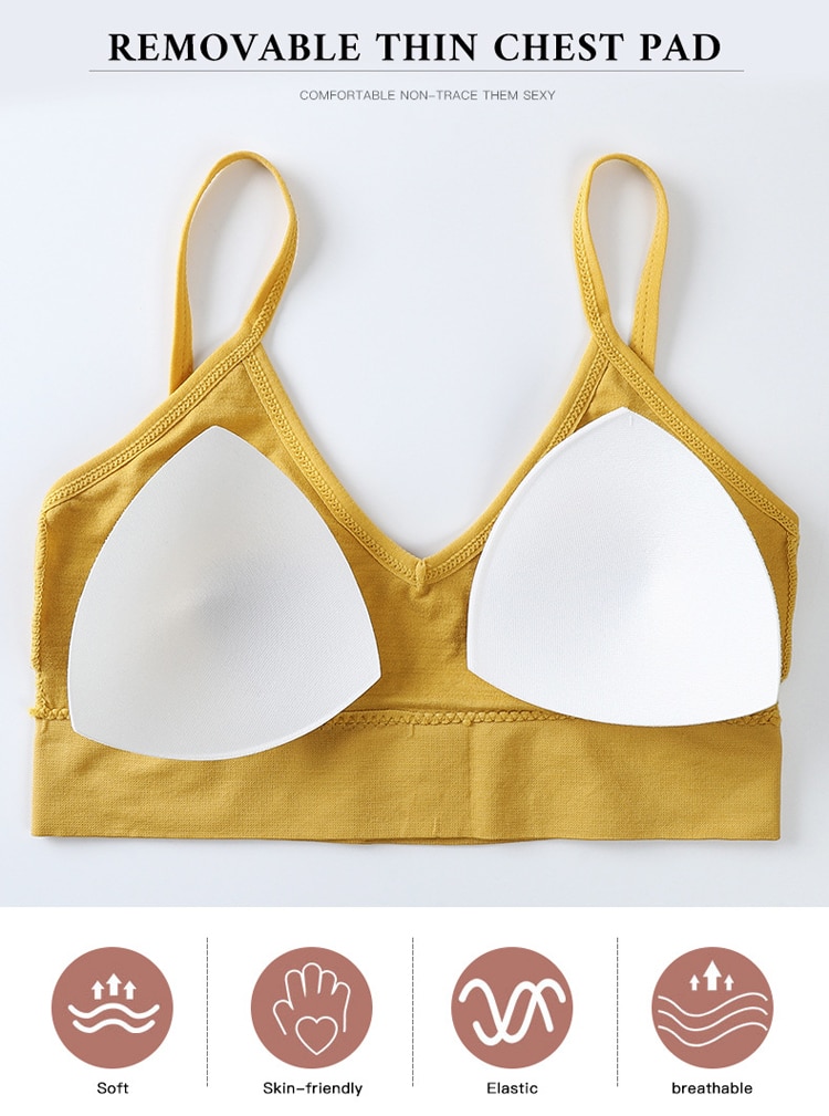 Title 23, Reggiseno triangolo push up piccolo senza ferre...