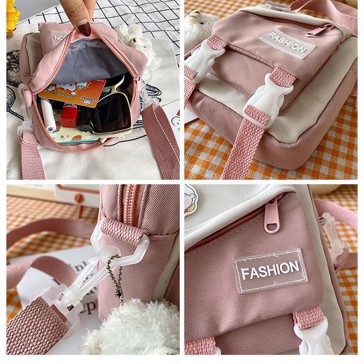 Title 1, Nuova Borsa Messenger Giapponese in Nylon Carin...