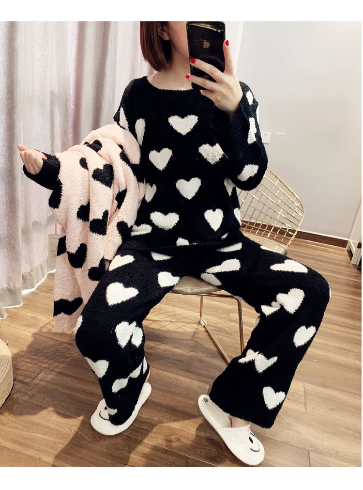 Title 20, Love Coral Velvet Cute Suit Plus Velvet Thick C...