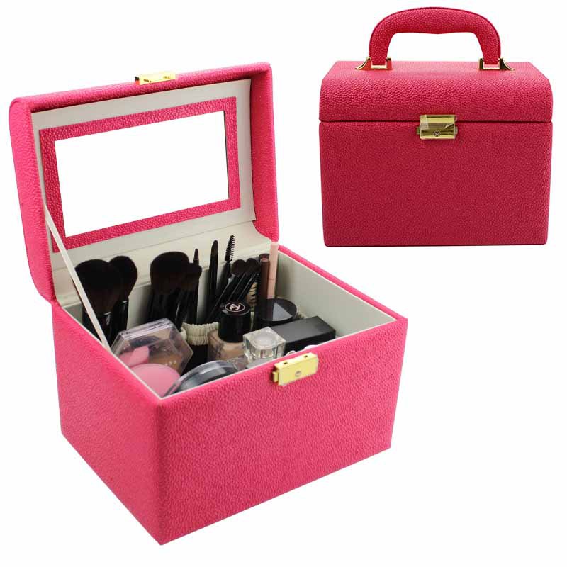 Title 5, Cosmetica opbergbox Stofdicht PU leer Grote cap...