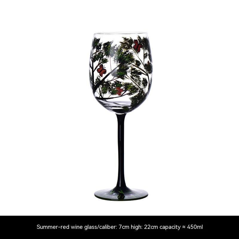 Red Wine Glass Summer