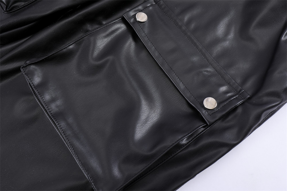 Loose Multi-pocket Straight Trousers Windproof