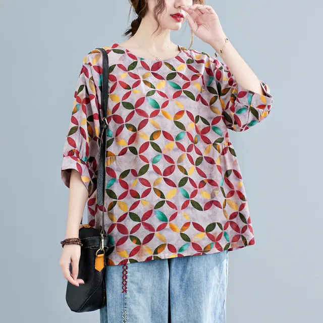 Agereducing Plus Size Women's Shortsleeved Tshirt Red - Shop at LoveMi